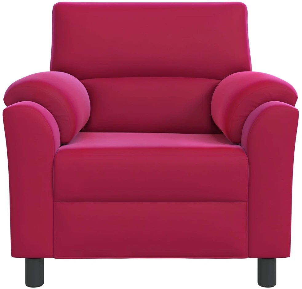 Sofa Vyno raudona 94 x 85 x 93 cm Aksomas