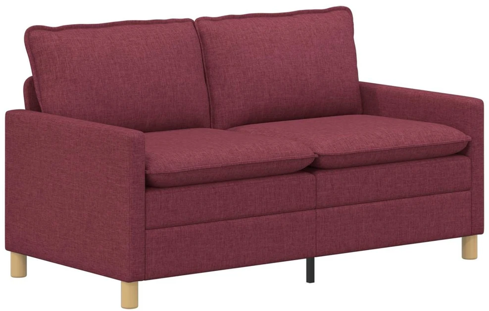 Sofa Vyno raudona 156 x 81 x 87,5 cm Audinys