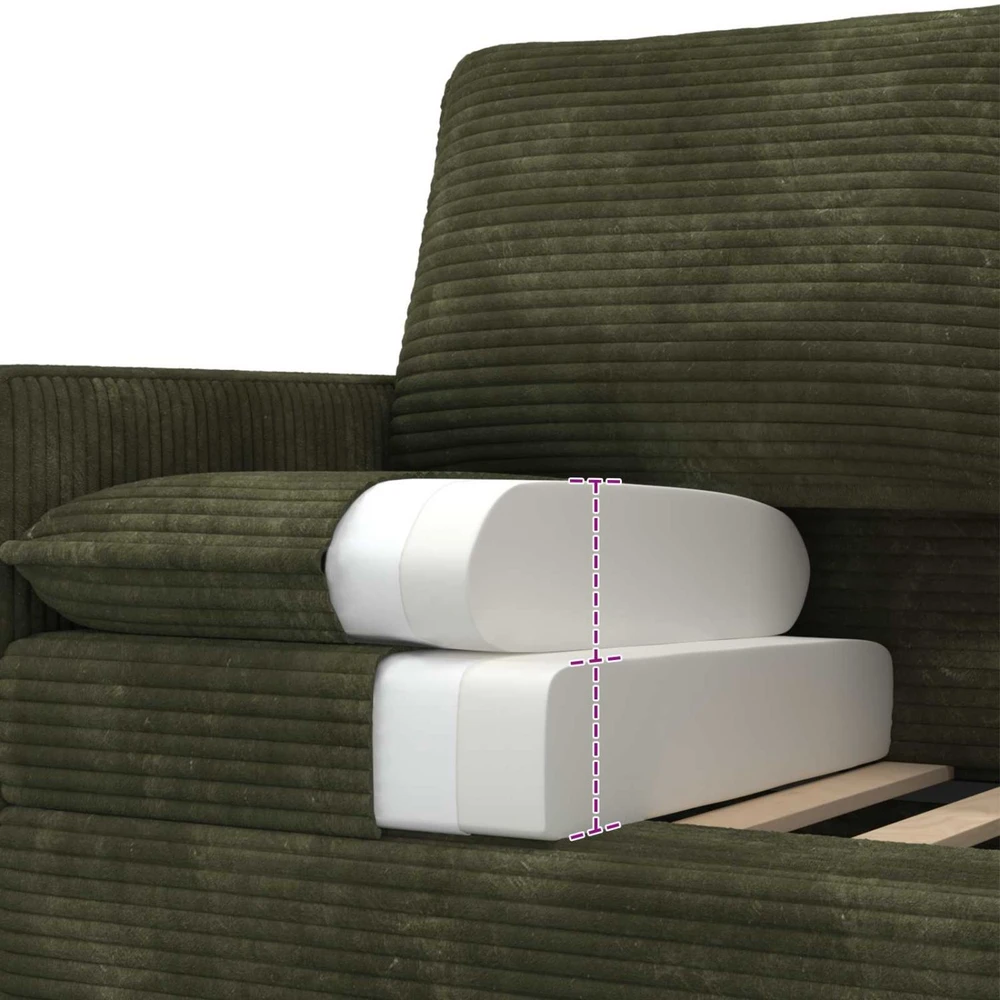 Sofa Žalia 76 x 81 x 87,5 cm Poliesteris