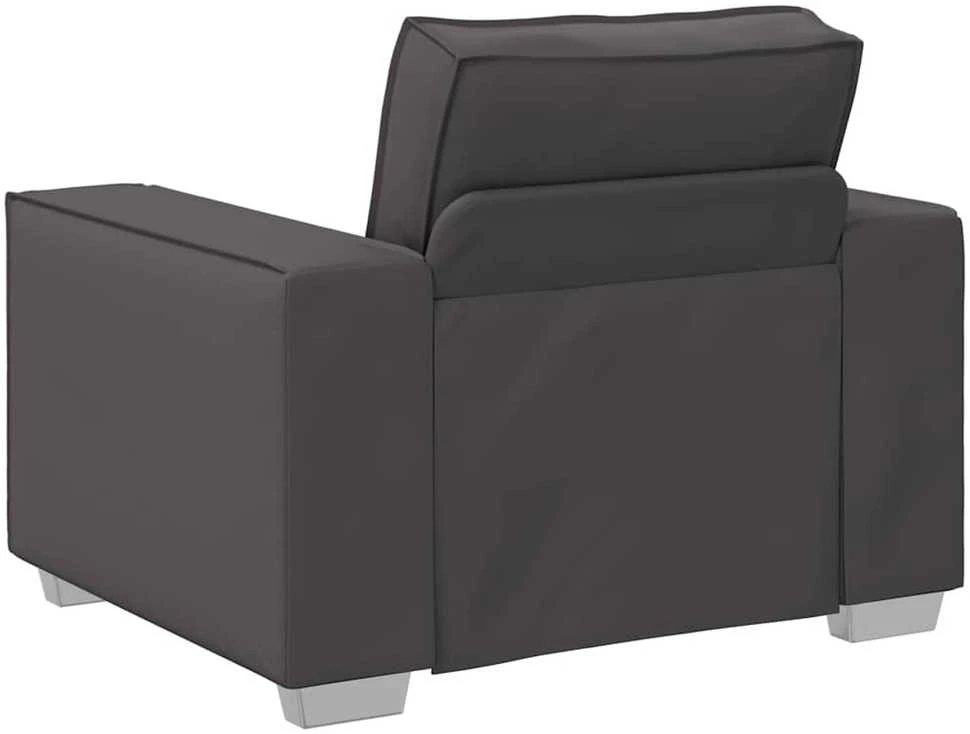 Sofa Kėdė Pilka 100 cm Dirbtinė oda