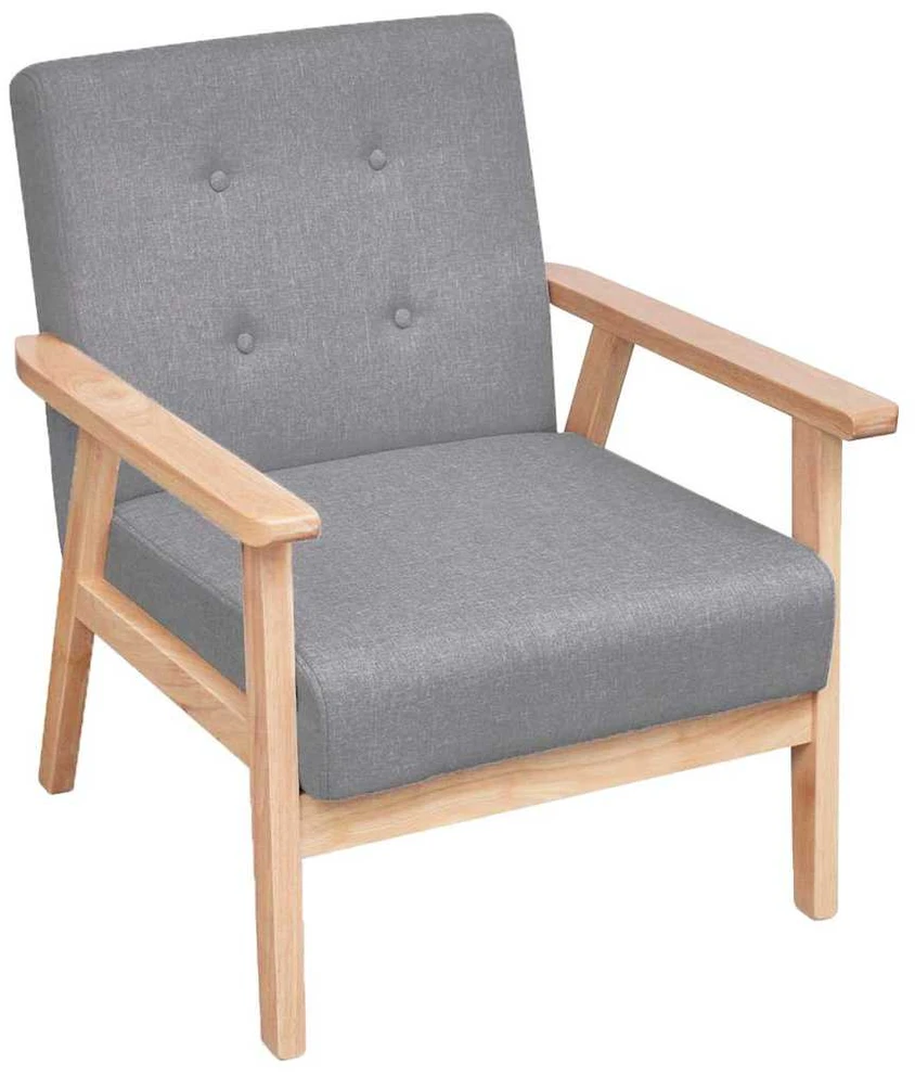 Sofa Sofos komp., 2vnt., audinys, šviesiai pilkas