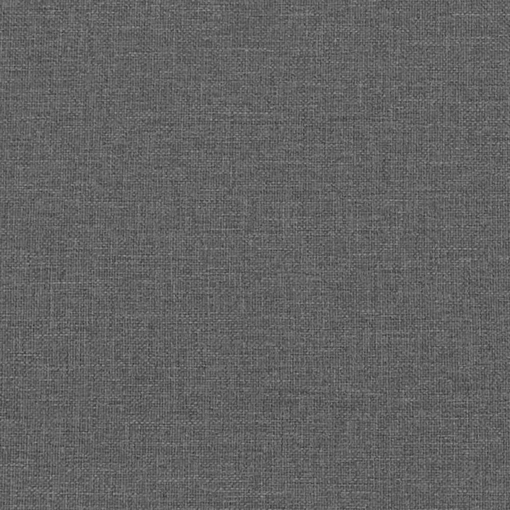 Sofa Sofos komplektas, 2 dalių, tamsiai pilkos spalvos, audinys