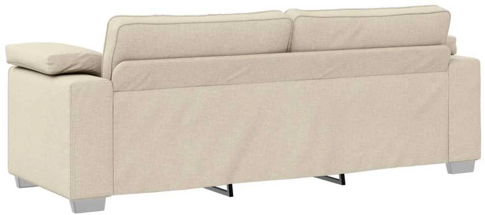 Sofa 2 vnt. Šviesiai pilka audinys