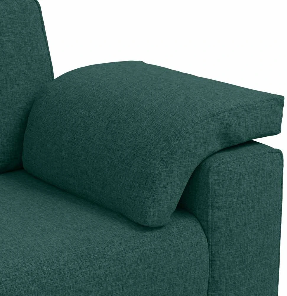 Sofa 2 vnt. Tamsiai žalia audinys