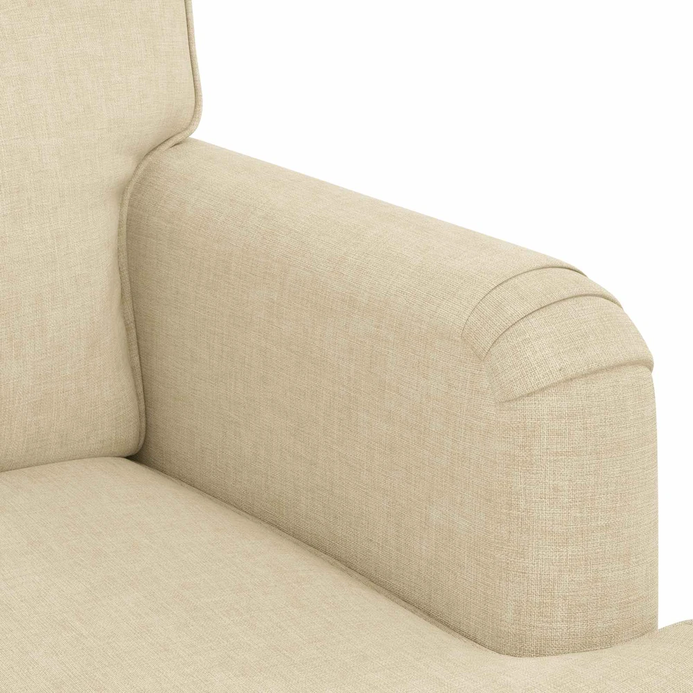 Sofa Sofos komplektas 2 vnt. Kreminė audinys