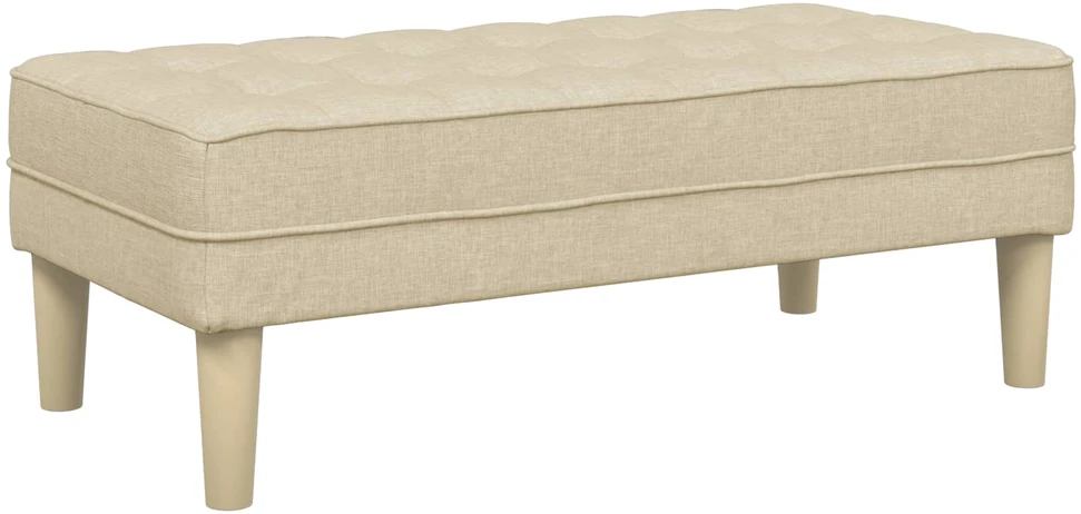 Sofa Sofos komplektas 2 vnt. Kreminė Poliesteris