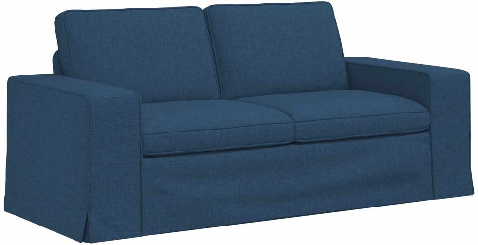 Sofa Sofos komplektas 2 vnt. Mėlyna audinys