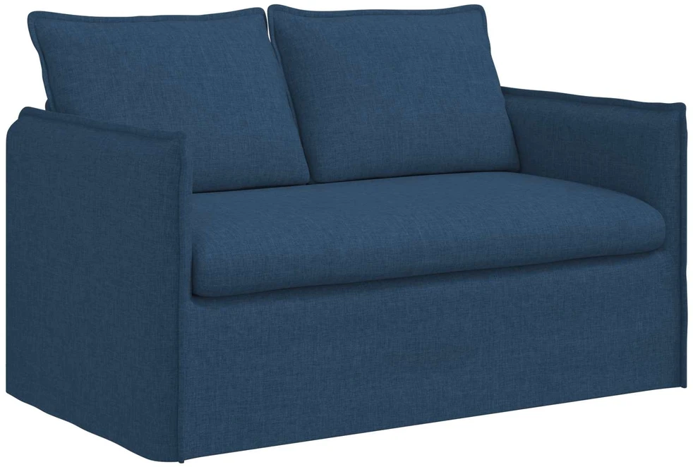 Sofa Sofos komplektas 2 vnt. Mėlyna Audinys