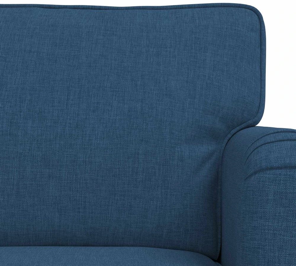 Sofa Sofos komplektas 2 vnt. Mėlyna audinys