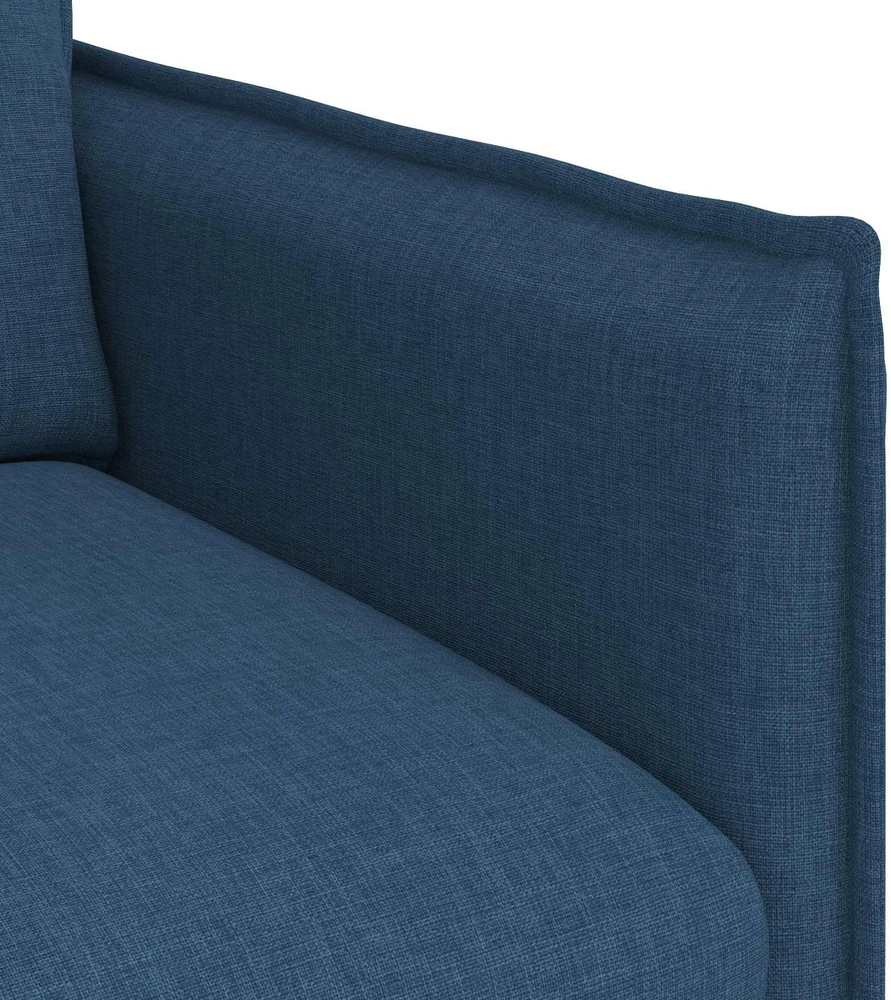 Sofa Sofos komplektas 2 vnt. Mėlyna Audinys