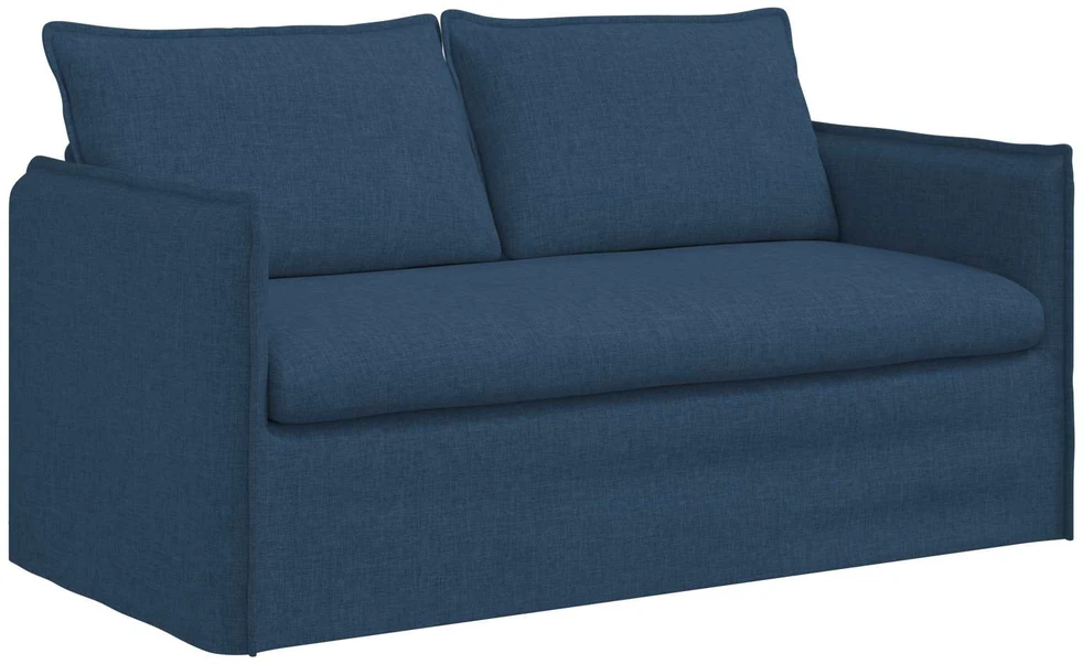 Sofa Sofos komplektas 2 vnt. Mėlyna Audinys
