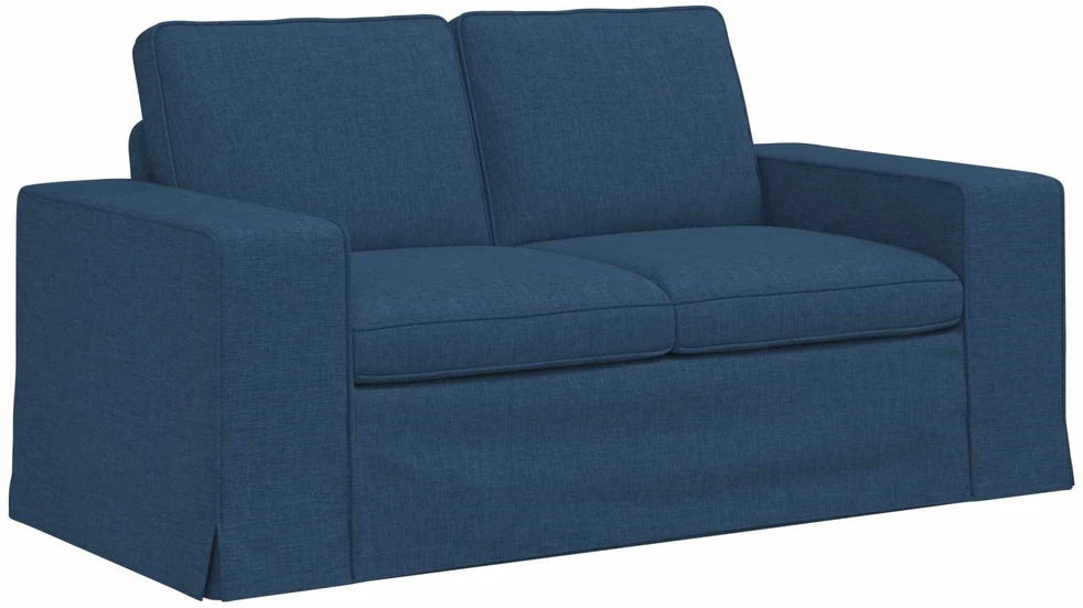 Sofa Sofos komplektas 2 vnt. Mėlyna audinys