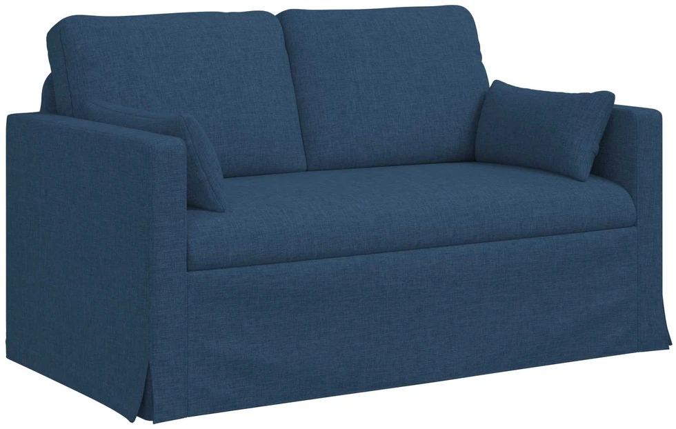 Sofa Sofos komplektas 2 vnt. Mėlyna audinys
