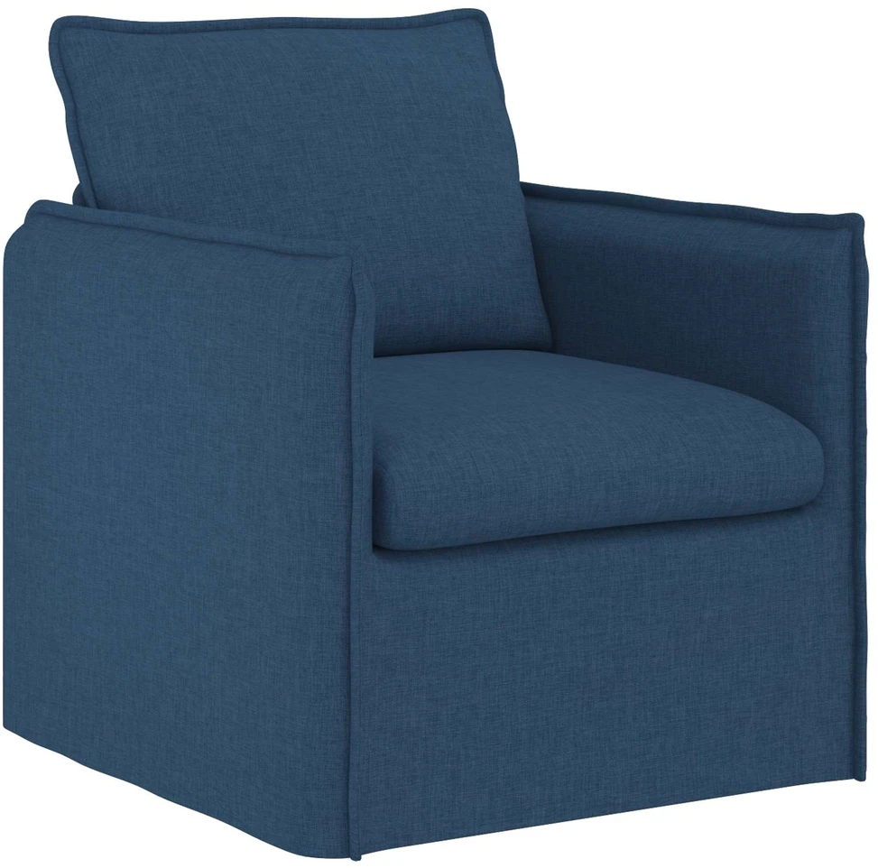 Sofa Sofos komplektas 2 vnt. Mėlyna Audinys