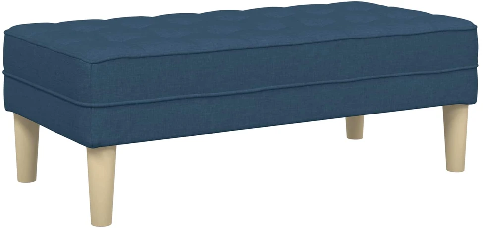 Sofa Sofos komplektas 2 vnt. Mėlyna Poliesteris