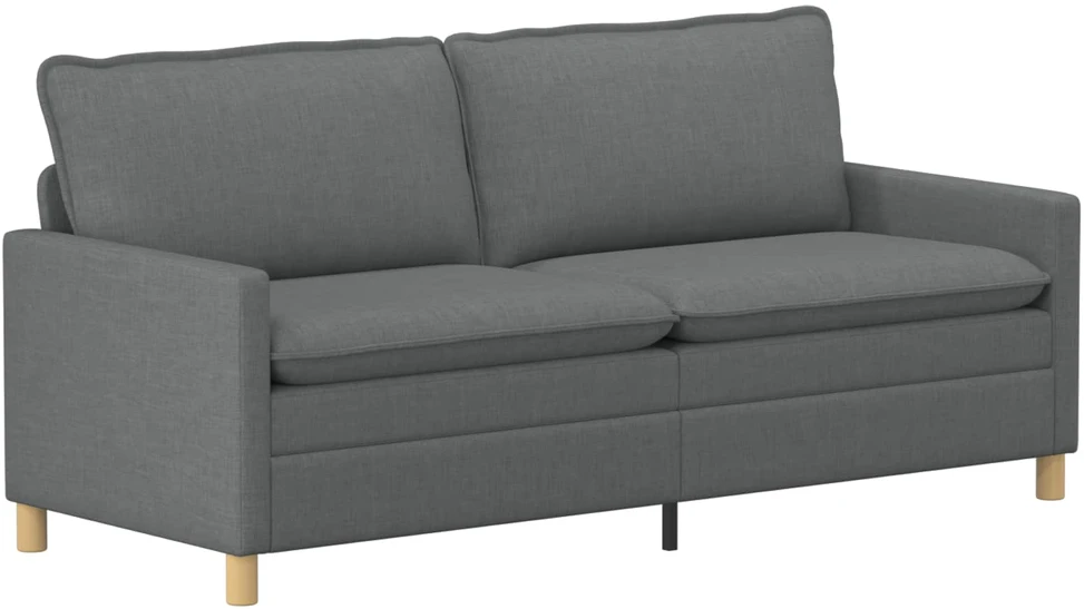 Sofa Sofos komplektas 2 vnt. Tamsiai pilka Audinys