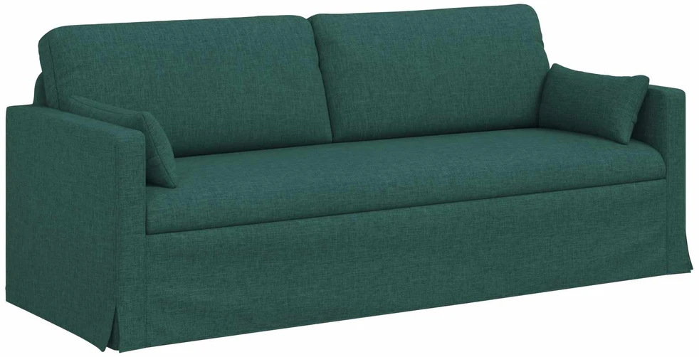 Sofa Sofos komplektas 2 vnt. Tamsiai žalia audinys