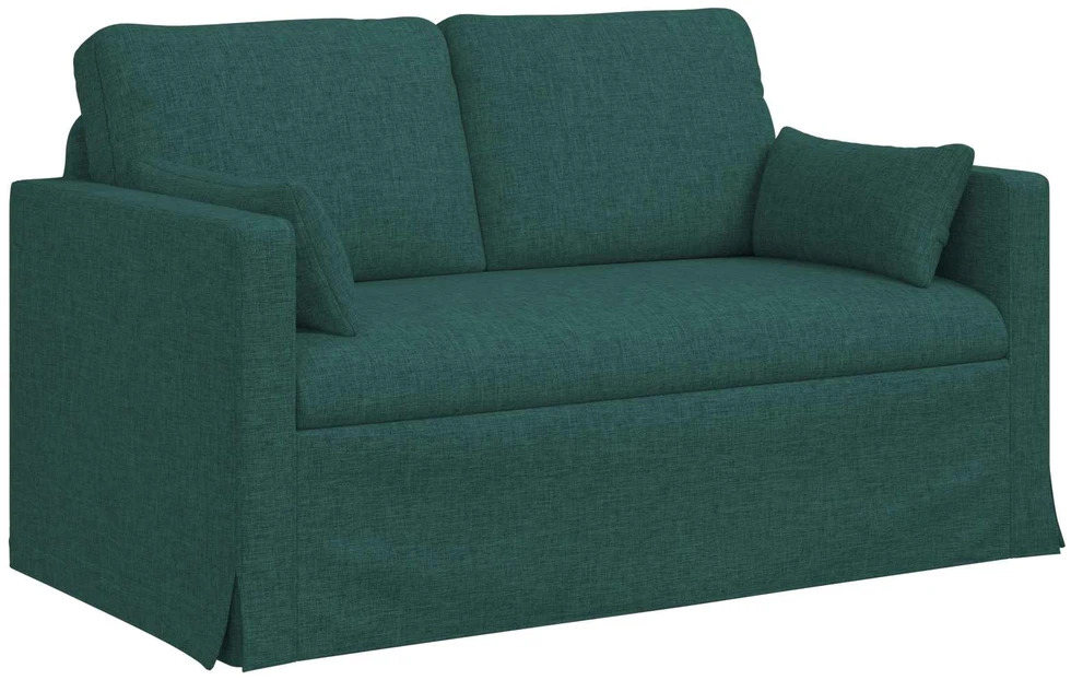 Sofa Sofos komplektas 2 vnt. Tamsiai žalia audinys