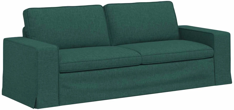 Sofa Sofos komplektas 2 vnt. Tamsiai žalia audinys
