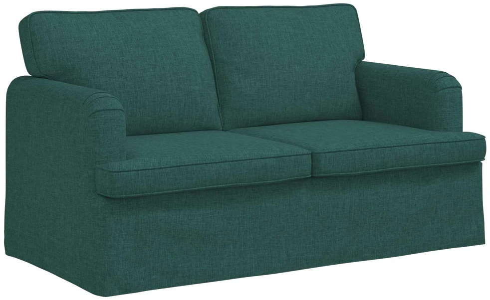 Sofa Sofos komplektas 2 vnt. Tamsiai žalia audinys