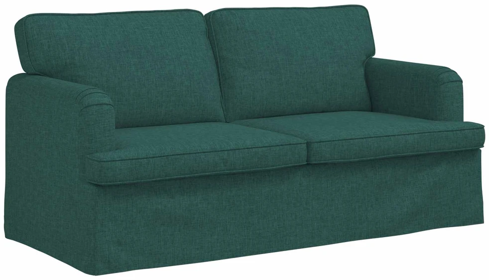 Sofa Sofos komplektas 2 vnt. Tamsiai žalia audinys