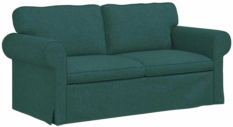 Sofa Sofos komplektas 2 vnt. Tamsiai žalia audinys
