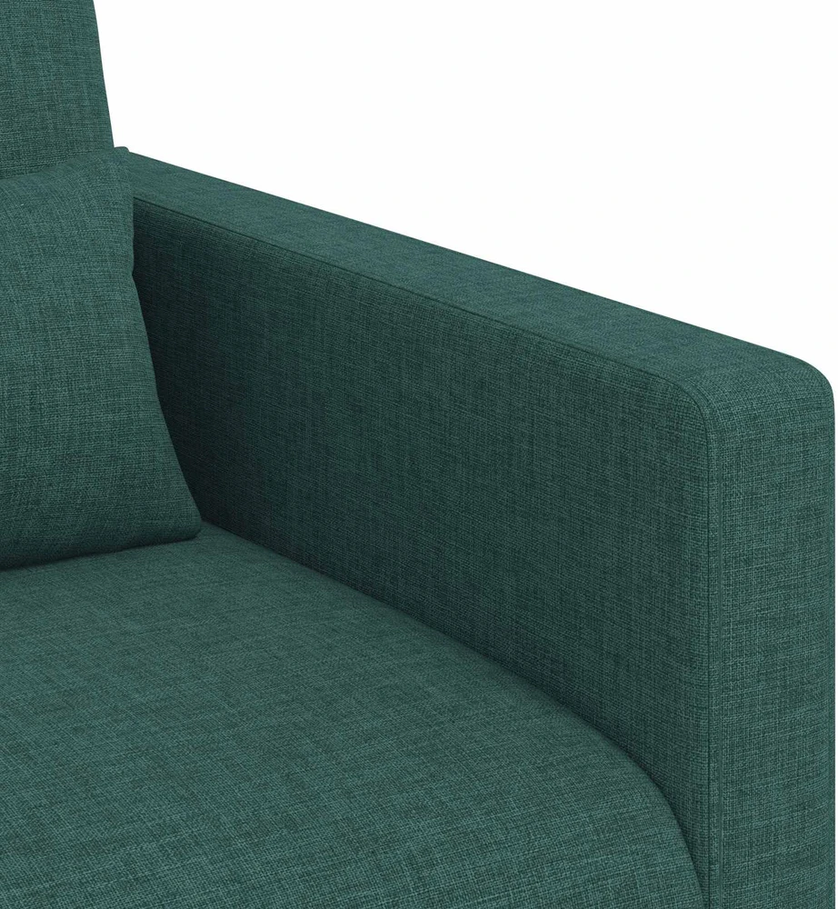 Sofa Sofos komplektas 2 vnt. Tamsiai žalia audinys