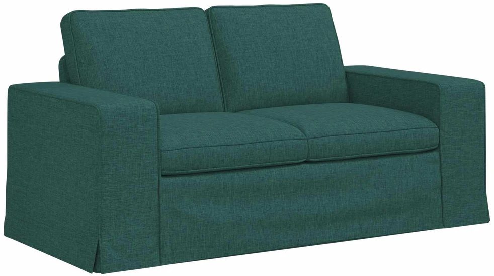 Sofa Sofos komplektas 2 vnt. Tamsiai žalia audinys