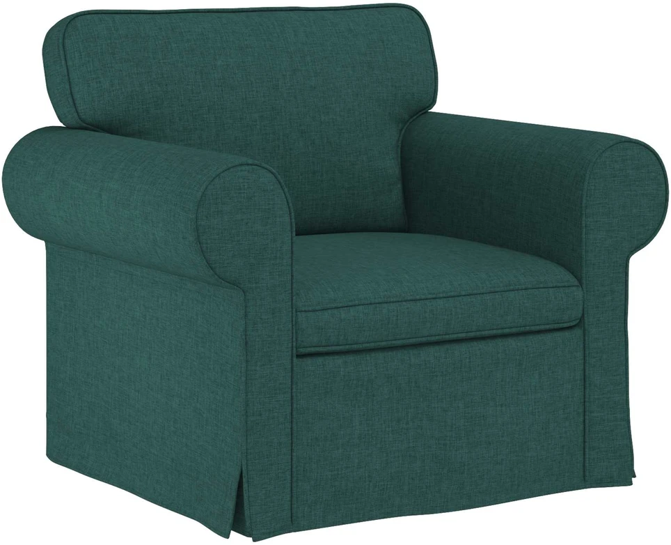 Sofa Sofos komplektas 2 vnt. Tamsiai žalia audinys