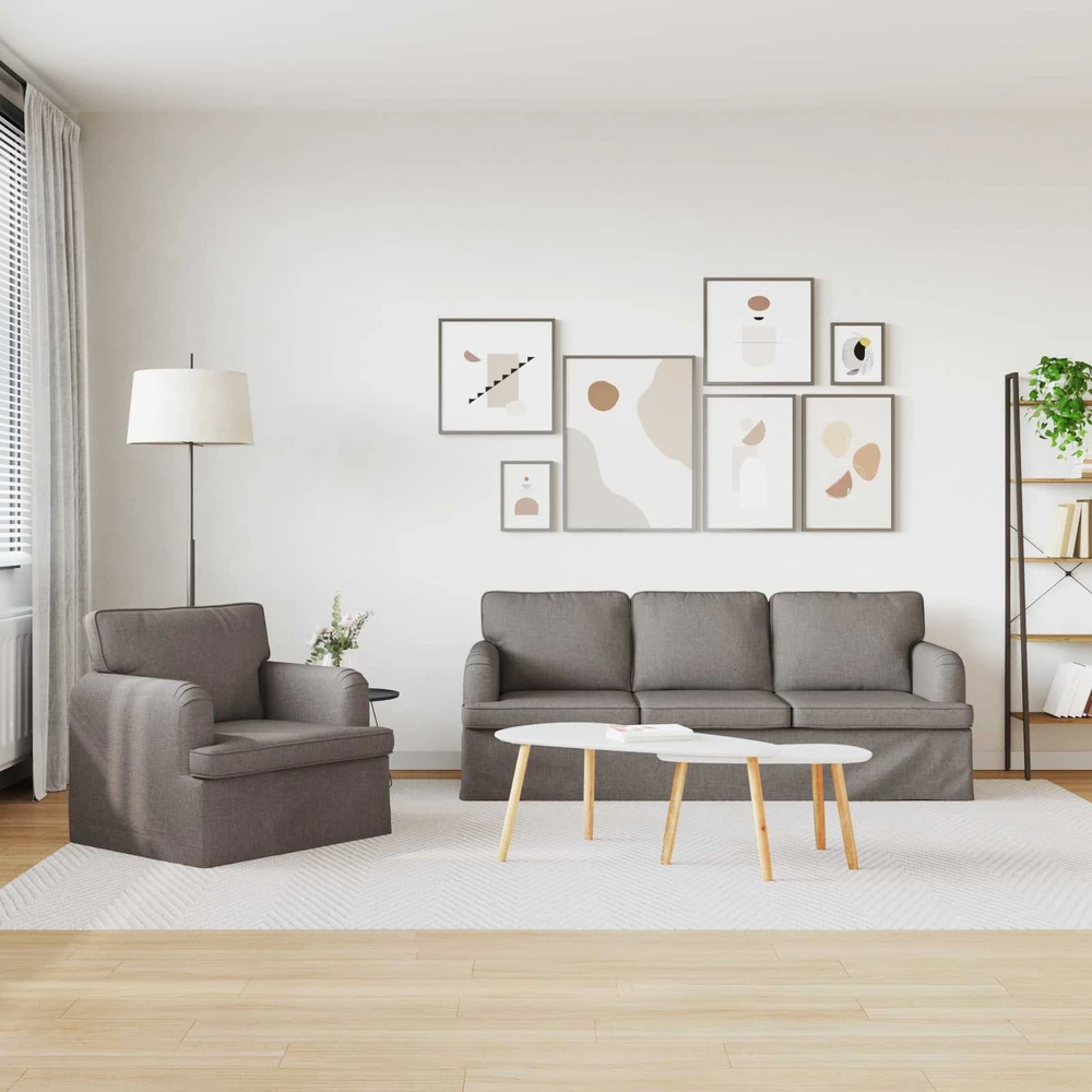 Sofa Sofos komplektas 2 vnt. Tortora audinys