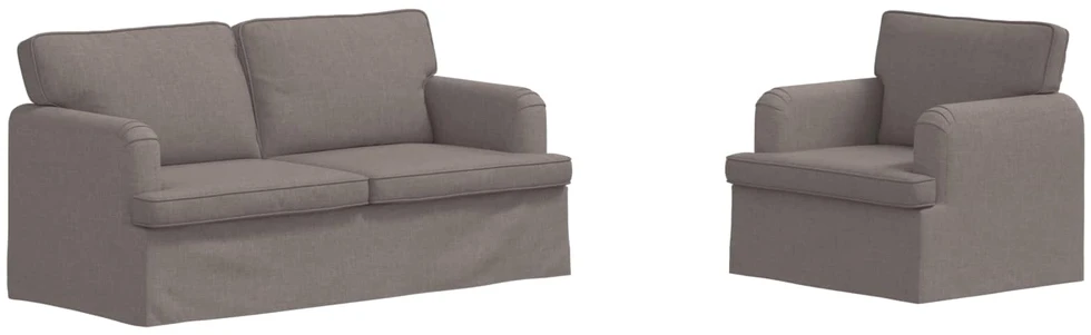 Sofa Sofos komplektas 2 vnt. Tortora audinys