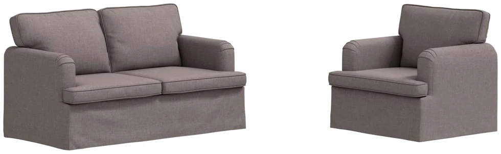Sofa Sofos komplektas 2 vnt. Tortora audinys