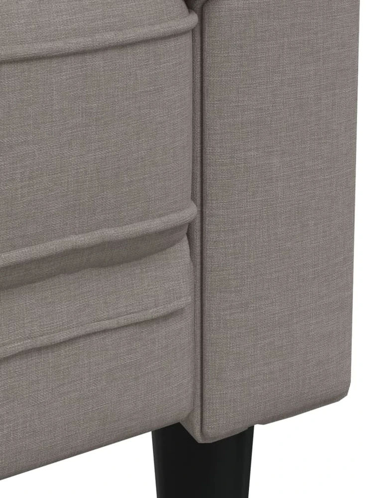 Sofa Sofos komplektas, 3 dalių, taupe spalvos, audinys