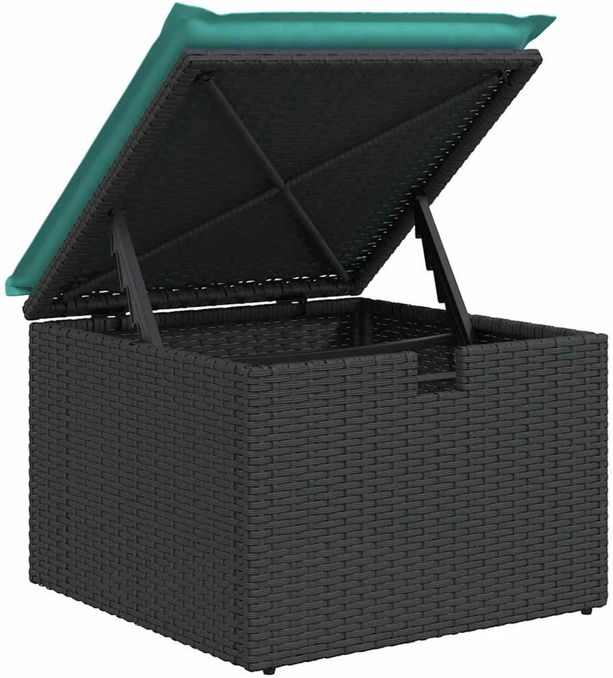 Sofos komplektas 4 vnt. 4-Vietų skaičius Juoda ir turkio