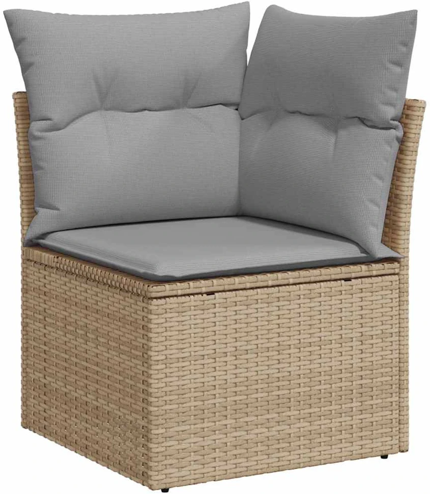 Sofos komplektas 4 vnt. Smėlio poliratanas