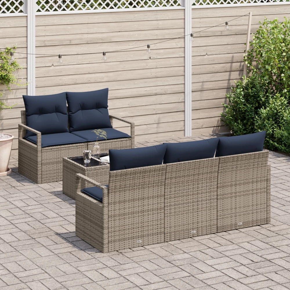Sofos komplektas 6 vnt. 5-Vietų skaičius