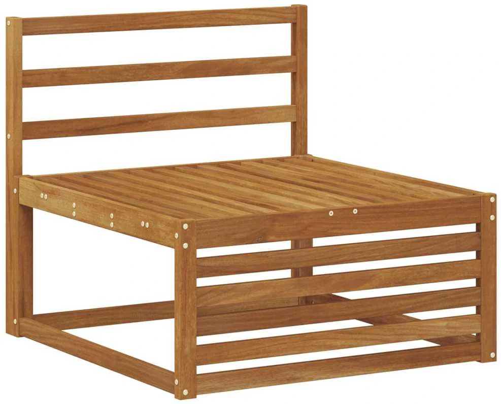 Lauko sofos komplektas 9 vnt. Natūrali Kietos akacijos mediena