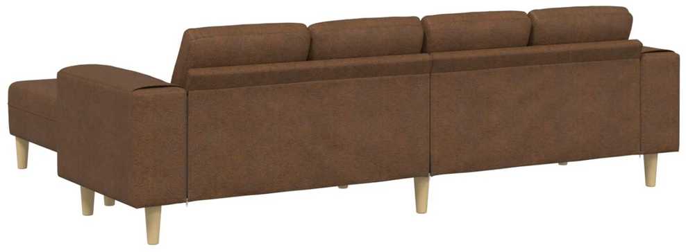 Svetainės sofa 3 vnt. Ruda