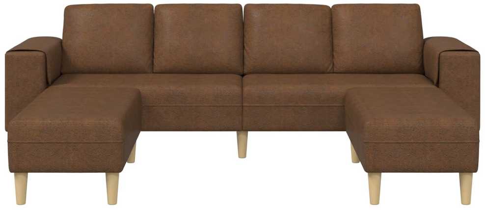 Svetainės sofa 3 vnt. Ruda