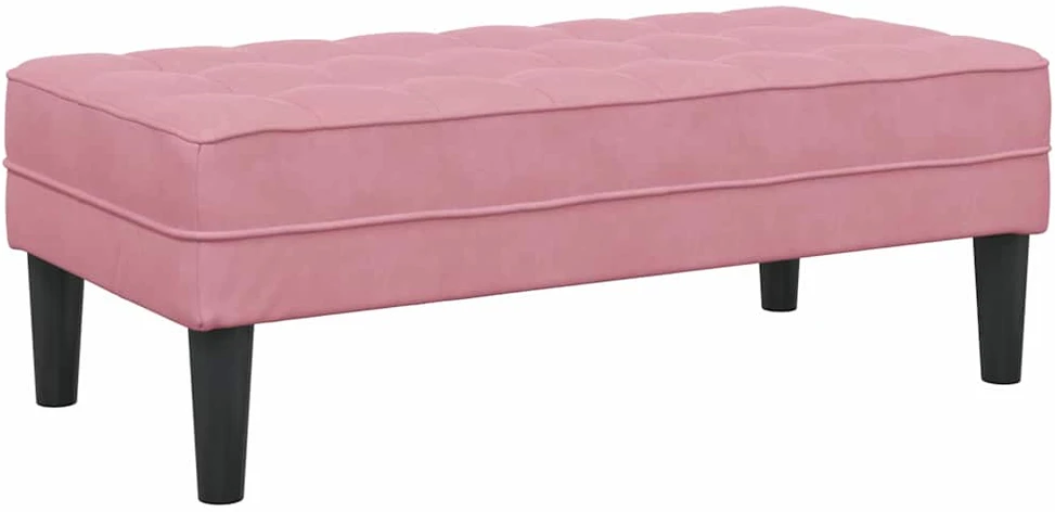 Sofa Sofos komplektas 2 vnt. Rožinė Poliesteris