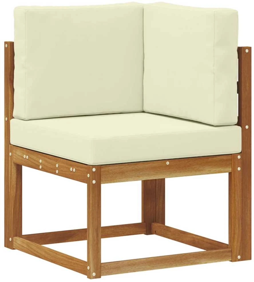 Sofa Lauko sofos komplektas 6 vnt. Natūralus ir grietinėlė