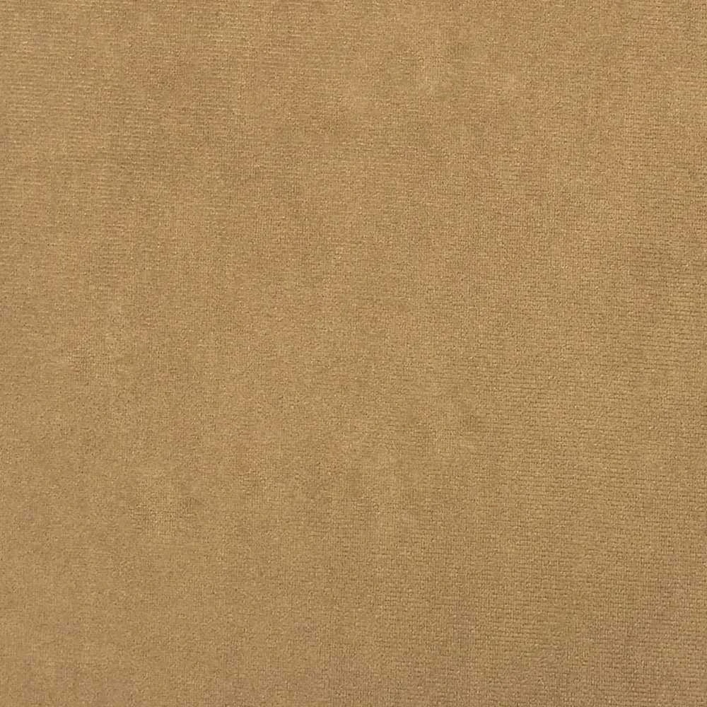 Sofa Sofos komplektas su pagalvėlėmis, 3 dalių, rudas, aksomas