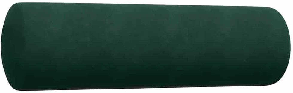 Sofa Sofos komplektas su pagalvėlėmis, 3 dalių, žalias, aksomas