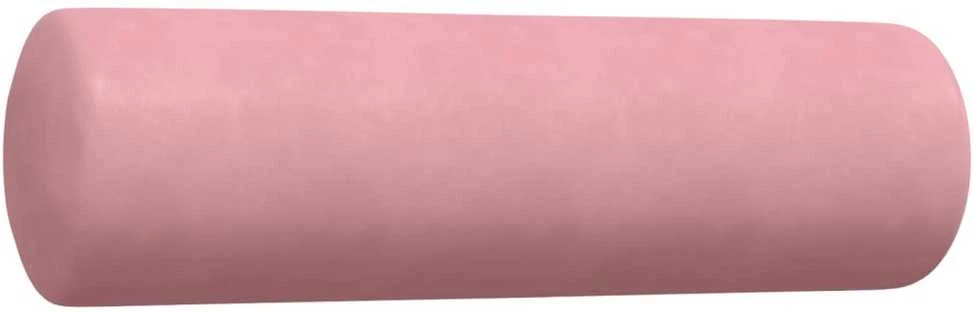 Sofa Sofos komplektas su pagalvėlėmis, 3 dalių, rožinis, aksomas
