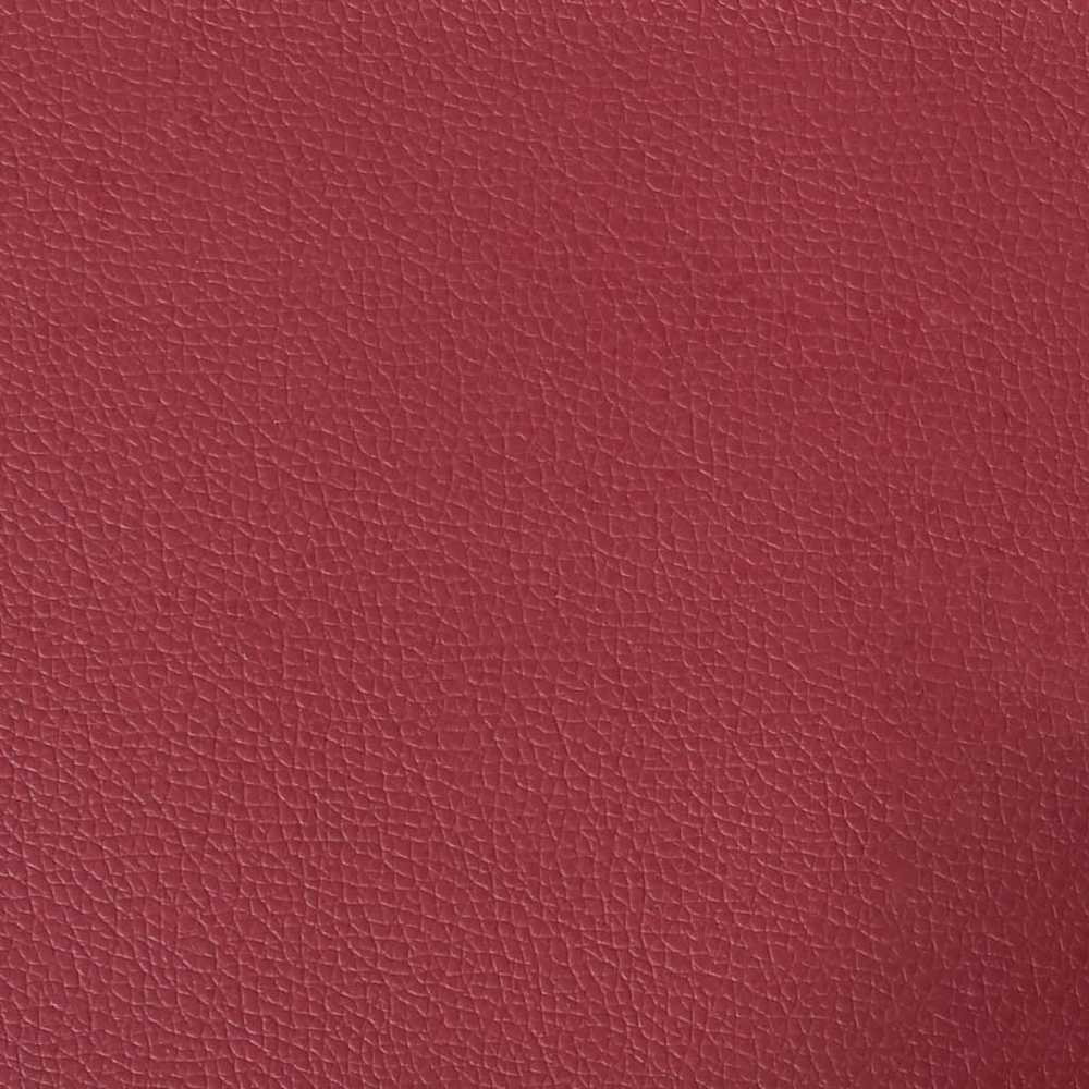 Sofa Sofos komplektas su pagalvėlėmis, 3 dalių, vyno, dirbtinė oda
