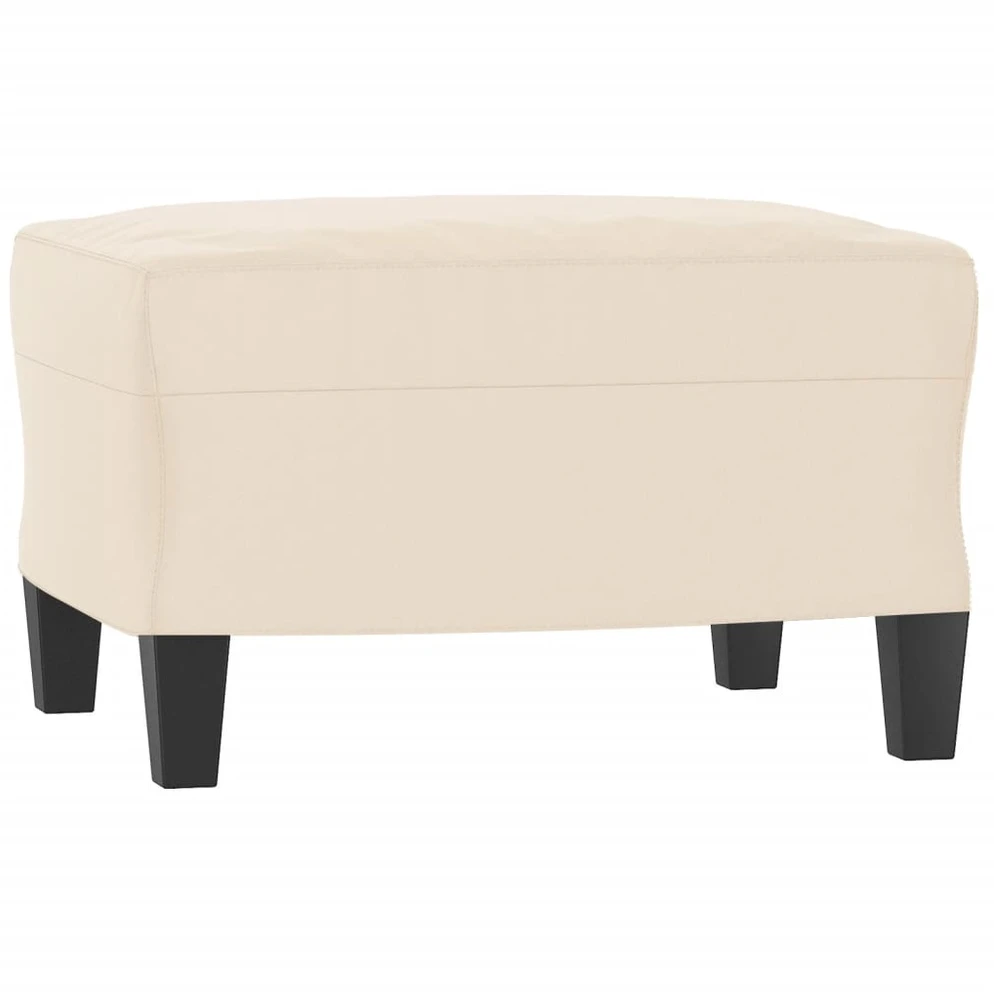 Sofa Sofos komplektas su pagalvėlėmis, 3 dalių, smėlio, audinys
