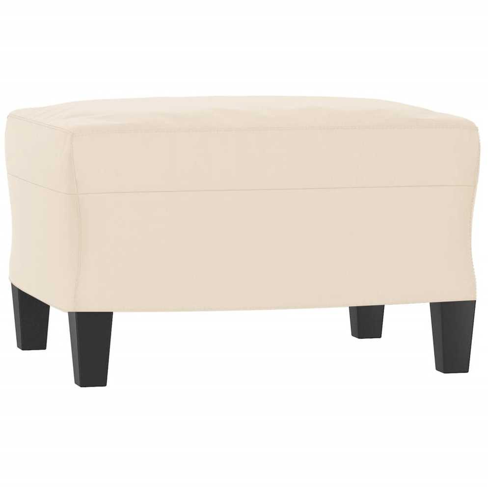 Sofa Sofos komplektas su pagalvėlėmis, 3 dalių, smėlio, audinys