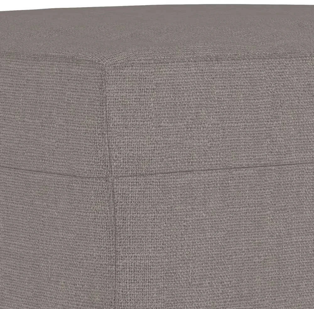 Sofa Sofos komplektas su pagalvėlėmis, 4 dalių, taupe, audinys