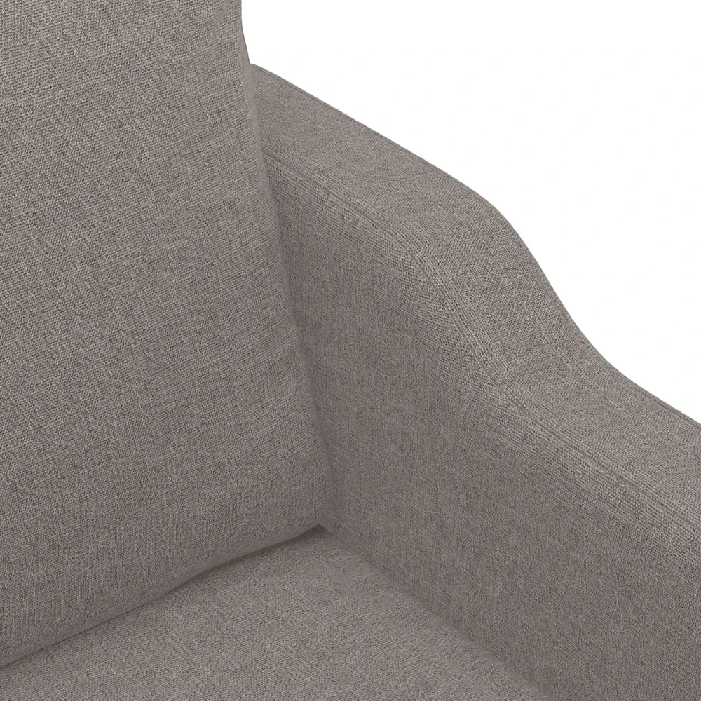 Sofa Sofos komplektas su pagalvėlėmis, 4 dalių, taupe, audinys