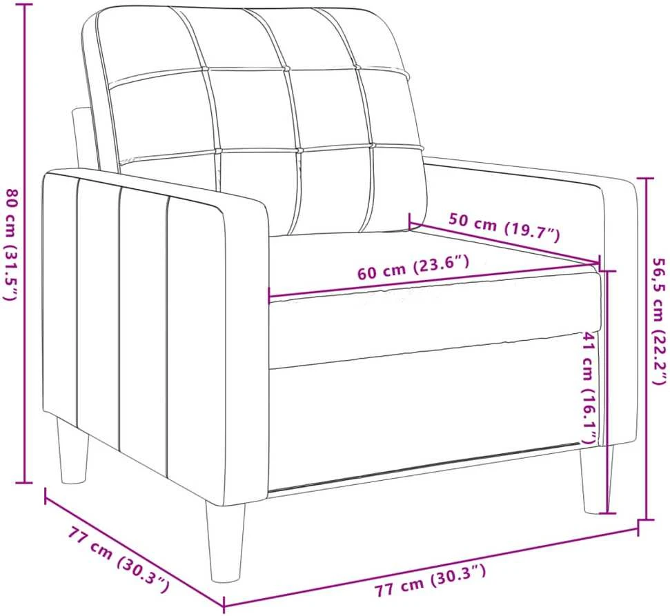 Sofa Sofos komplektas su pagalvėlėmis, 4 dalių, žalias, aksomas